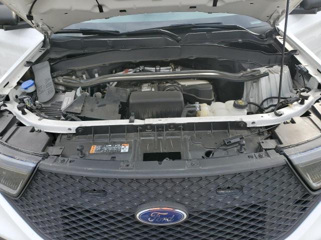 1FM5K8AB9NGA48976 - 2022 FORD EXPLORER POLICE INTERCEPTOR 白色 照片 12