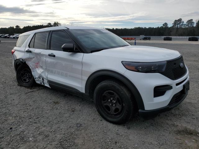 1FM5K8AB9NGA48976 - 2022 FORD EXPLORER POLICE INTERCEPTOR 白色 照片 4