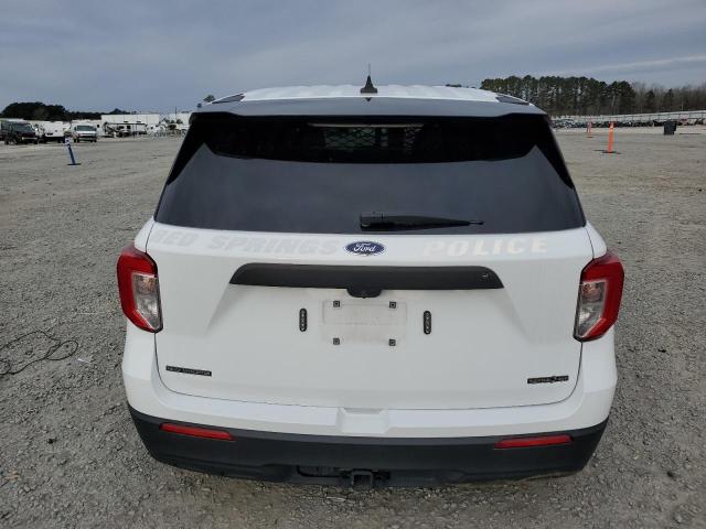 1FM5K8AB9NGA48976 - 2022 FORD EXPLORER POLICE INTERCEPTOR 白色 照片 6