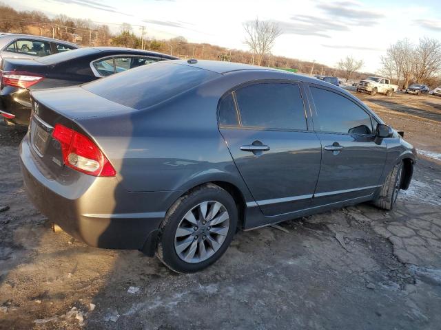 2HGFA16999H318549 - 2009 HONDA CIVIC EXL 灰色 照片 3