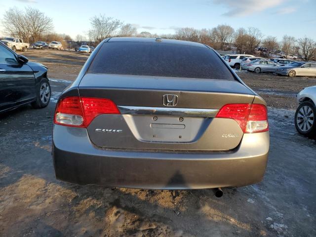 2HGFA16999H318549 - 2009 HONDA CIVIC EXL 灰色 照片 6