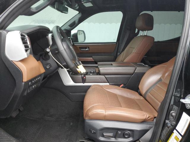 5TFMA5DB1PX079400 - 2023 TOYOTA TUNDRA CREWMAX PLATINUM შავი ფოტო 7