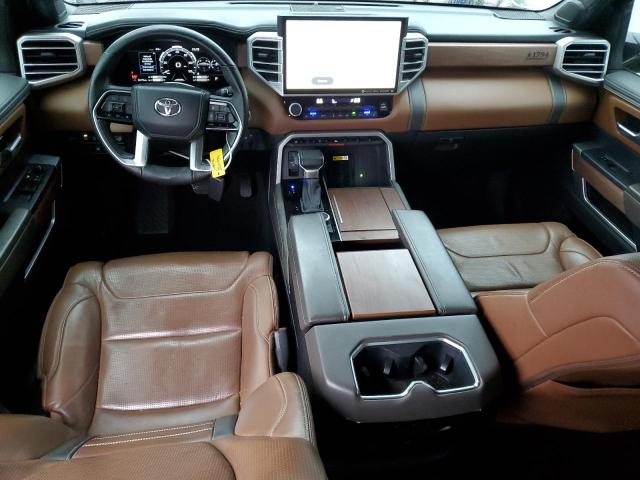 5TFMA5DB1PX079400 - 2023 TOYOTA TUNDRA CREWMAX PLATINUM შავი ფოტო 8