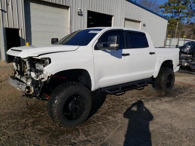 5TFAY5F17EX336785 - 2014 TOYOTA TUNDRA CREWMAX PLATINUM WHITE photo 1