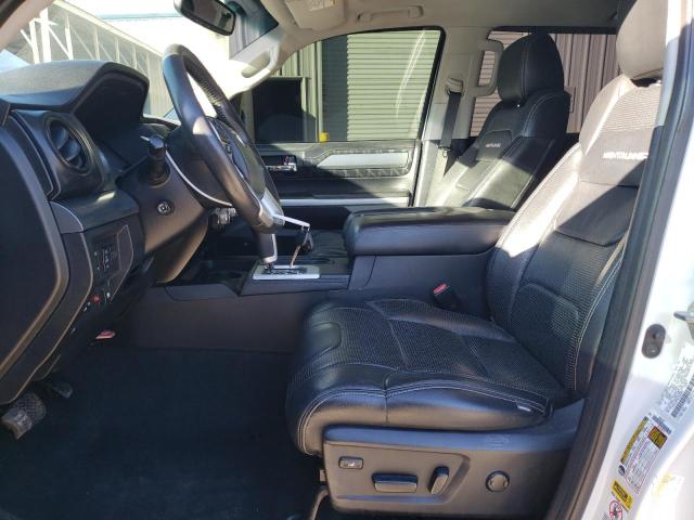 5TFAY5F17EX336785 - 2014 TOYOTA TUNDRA CREWMAX PLATINUM WHITE photo 7