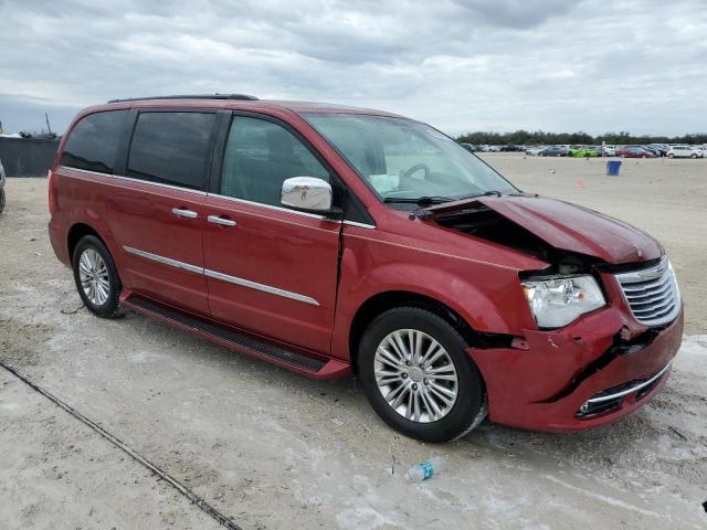 2C4RC1CG3FR729802 - 2015 CHRYSLER TOWN & COU TOURING L RED photo 4