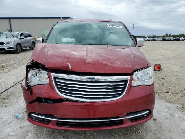 2C4RC1CG3FR729802 - 2015 CHRYSLER TOWN & COU TOURING L RED photo 5
