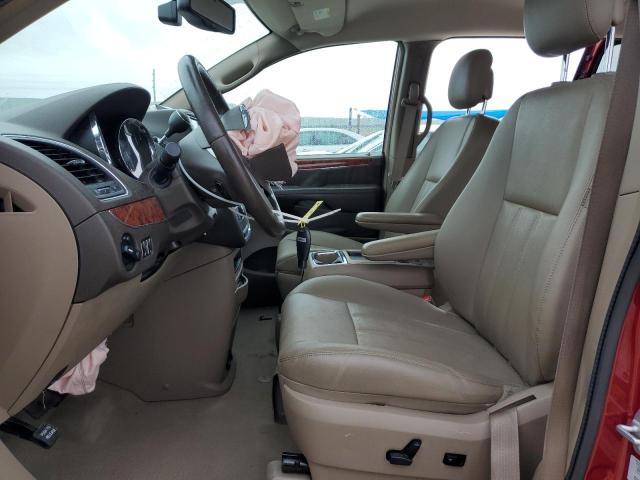2C4RC1CG3FR729802 - 2015 CHRYSLER TOWN & COU TOURING L RED photo 7