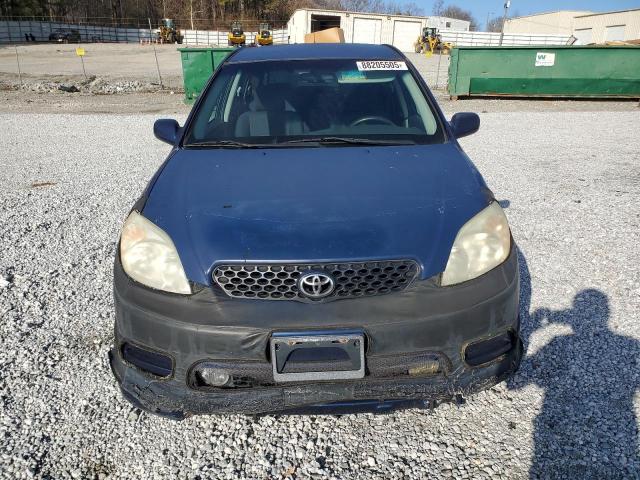 2T1KR32E04C168323 - 2004 TOYOTA COROLLA MA XR BLUE photo 5