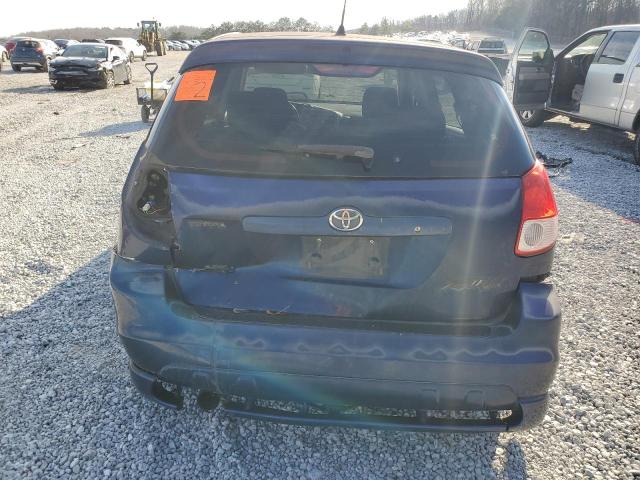 2T1KR32E04C168323 - 2004 TOYOTA COROLLA MA XR BLUE photo 6