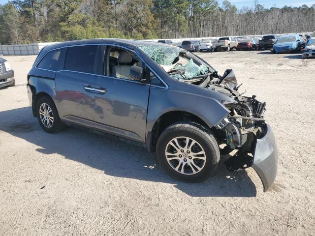 5FNRL5H68CB055676 - 2012 HONDA ODYSSEY EXL GRAY photo 4