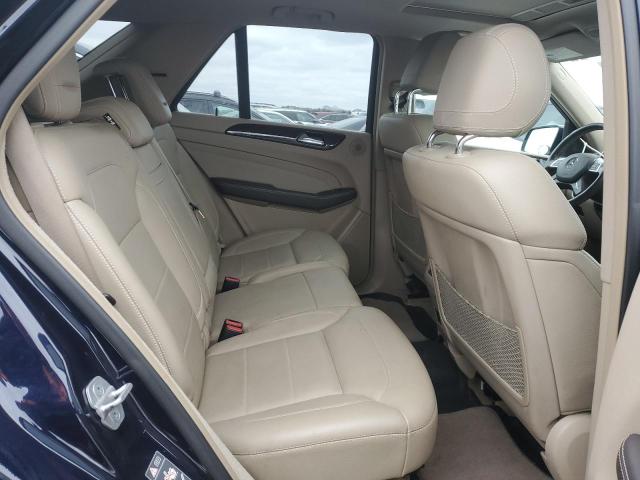 4JGDA5HB6CA016800 - 2012 MERCEDES-BENZ ML 350 4MATIC BLUE photo 10