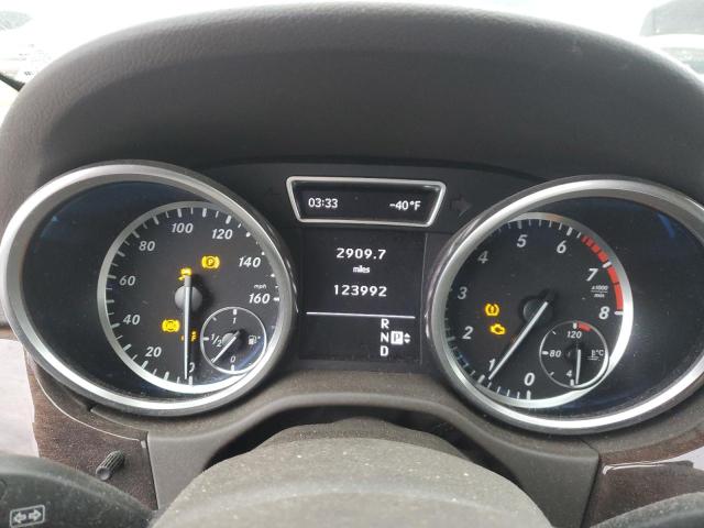 4JGDA5HB6CA016800 - 2012 MERCEDES-BENZ ML 350 4MATIC BLUE photo 9