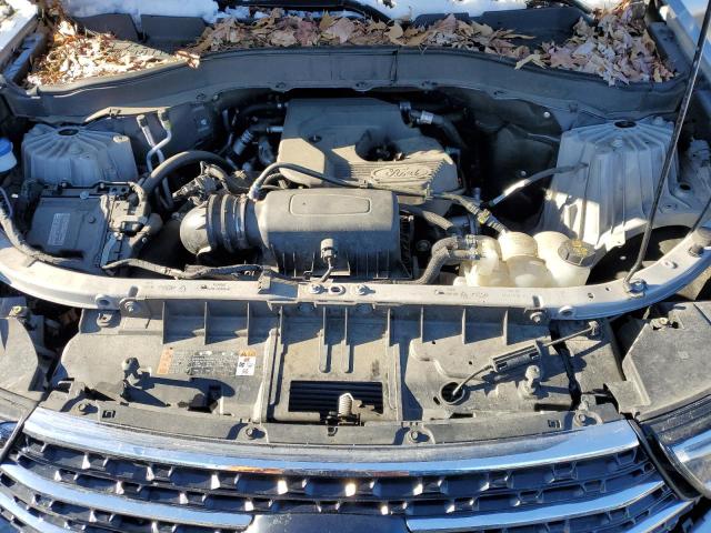 1FMSK7DH0LGC98455 - 2020 FORD EXPLORER XLT فضي صورة 12