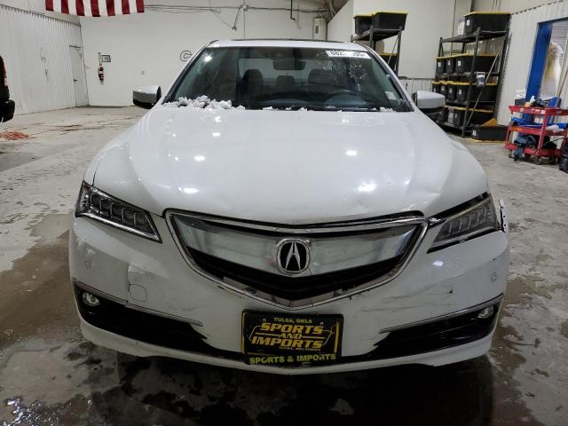 19UUB2F7XFA007764 - 2015 ACURA TLX ADVANCE WHITE photo 5