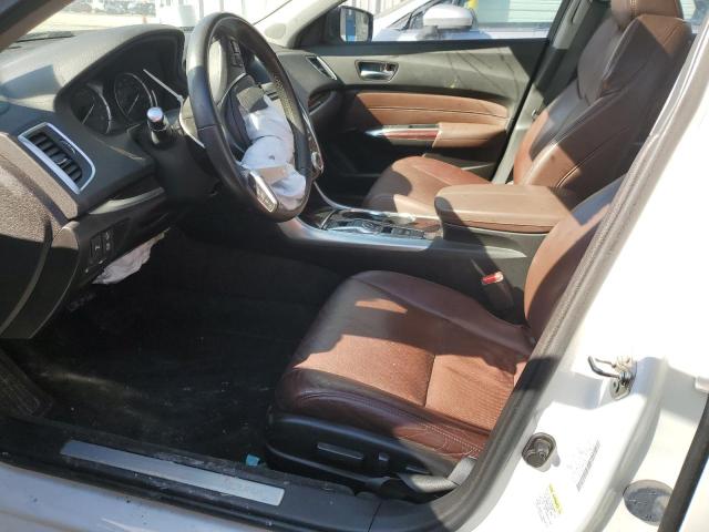 19UUB2F7XFA007764 - 2015 ACURA TLX ADVANCE WHITE photo 7