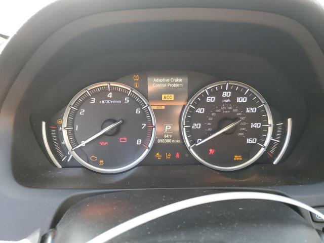 19UUB2F7XFA007764 - 2015 ACURA TLX ADVANCE WHITE photo 9