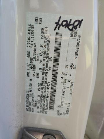 5LMCJ3C99HUL35678 - 2017 LINCOLN MKC RESERVE თეთრი ფოტო 13