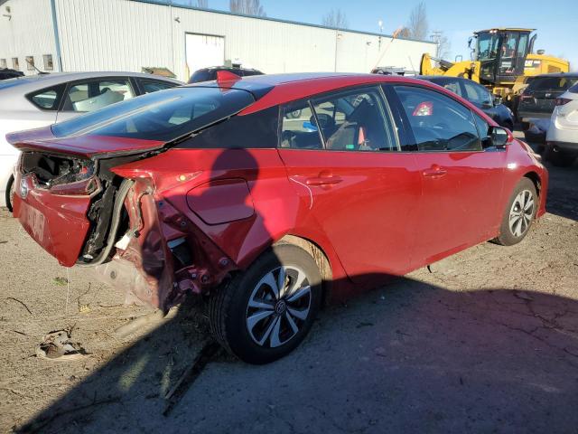 JTDKARFP0J3104020 - 2018 TOYOTA PRIUS PRIM 红色 照片 3