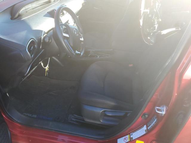 JTDKARFP0J3104020 - 2018 TOYOTA PRIUS PRIM 红色 照片 7