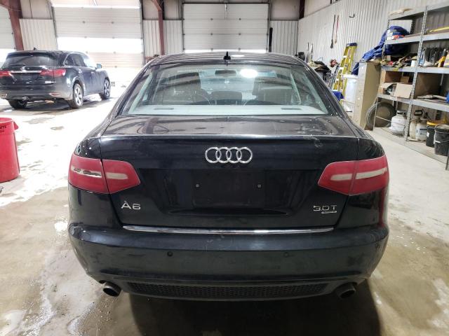 WAUKGAFB9BN017899 - 2011 AUDI A6 PRESTIGE შავი ფოტო 6