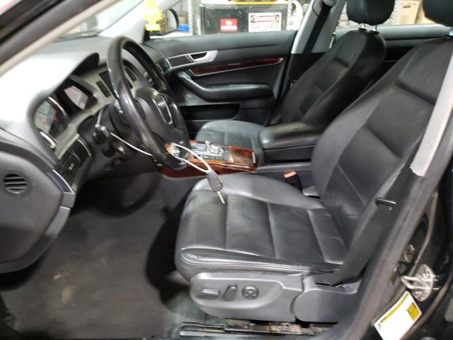 WAUKGAFB9BN017899 - 2011 AUDI A6 PRESTIGE შავი ფოტო 7