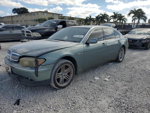 WBAGN83574DK11116 - 2004 BMW 760 LI GREEN photo 1