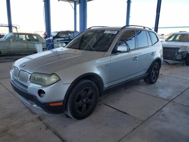 WBXPC93458WJ17559 - 2008 BMW X3 3.0SI SILVER photo 1