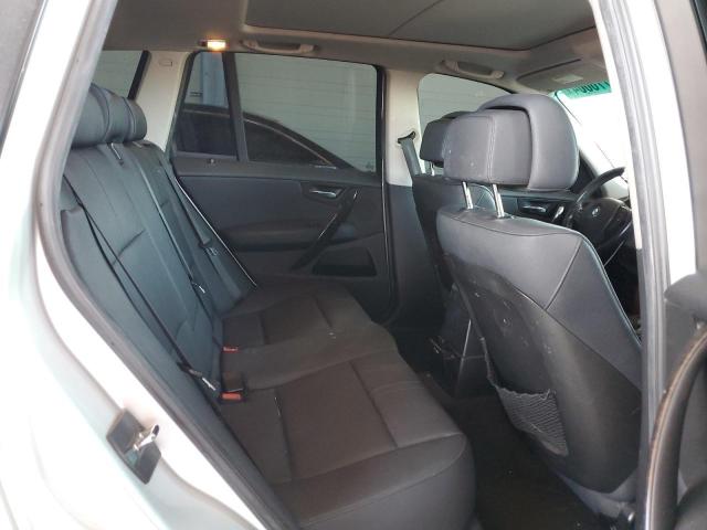 WBXPC93458WJ17559 - 2008 BMW X3 3.0SI SILVER photo 10
