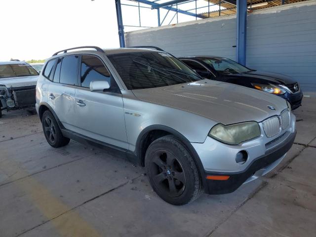 WBXPC93458WJ17559 - 2008 BMW X3 3.0SI SILVER photo 4