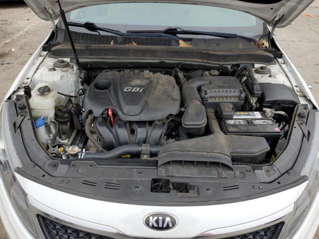 5XXGN4A78DG103772 - 2013 KIA OPTIMA EX WHITE photo 11