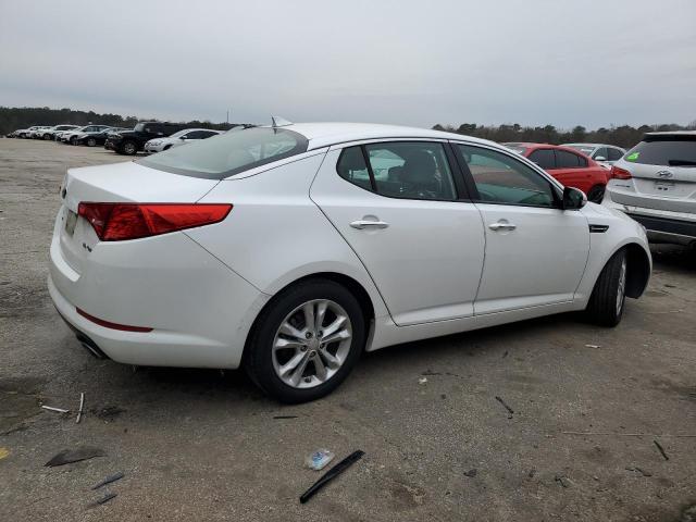 5XXGN4A78DG103772 - 2013 KIA OPTIMA EX WHITE photo 3