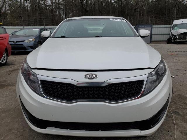 5XXGN4A78DG103772 - 2013 KIA OPTIMA EX WHITE photo 5