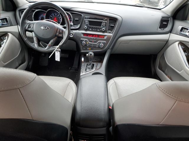 5XXGN4A78DG103772 - 2013 KIA OPTIMA EX WHITE photo 8
