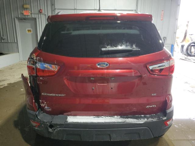 MAJ6S3GLXKC281351 - 2019 FORD ECOSPORT SE Rot Foto 6