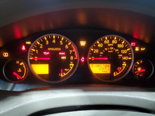 5N1AR18WX6C609835 - 2006 NISSAN PATHFINDER LE ნაცრისფერი ფოტო 9