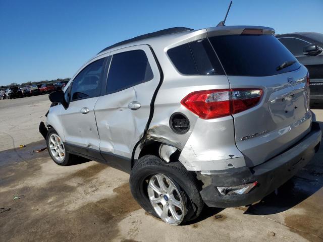 MAJ3S2GE2LC361047 - 2020 FORD ECOSPORT SE ვერცხლისფერი ფოტო 2