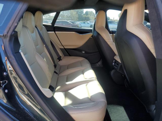 5YJSA1H25EFP62945 - 2014 TESLA MODEL S 绿色 照片 10