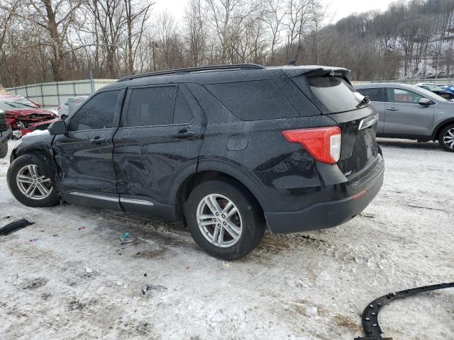 1FMSK8DH1LGC78558 - 2020 FORD EXPLORER XLT Siyah fotoğraf 2