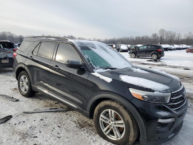 1FMSK8DH1LGC78558 - 2020 FORD EXPLORER XLT Siyah fotoğraf 4
