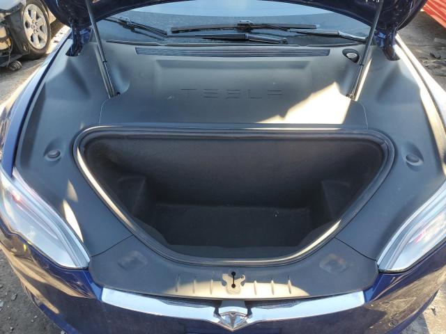 5YJSA1E20LF366939 - 2020 TESLA MODEL S BLUE photo 11