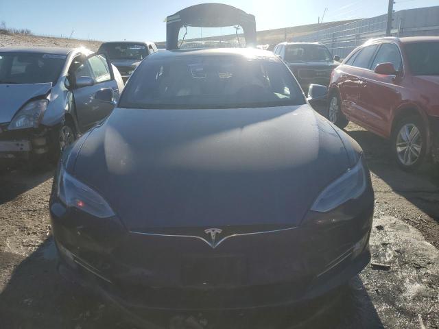 5YJSA1E20LF366939 - 2020 TESLA MODEL S BLUE photo 5
