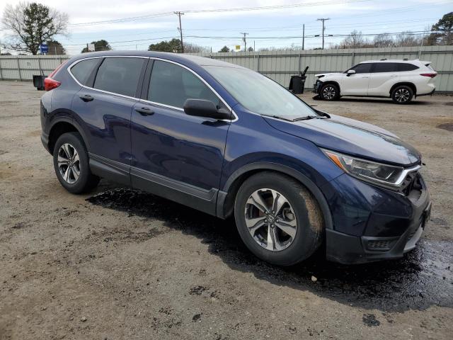 2HKRW5H30KH408778 - 2019 HONDA CR-V LX BLUE photo 4