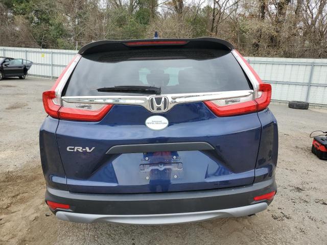2HKRW5H30KH408778 - 2019 HONDA CR-V LX BLUE photo 6