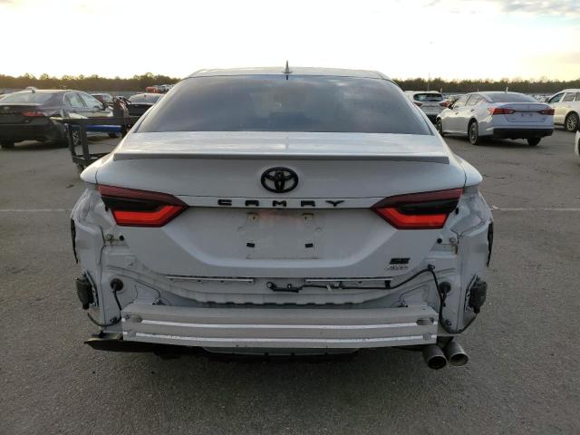 4T1T11BK9PU080282 - 2023 TOYOTA CAMRY SE NIGHT SHADE WHITE photo 6