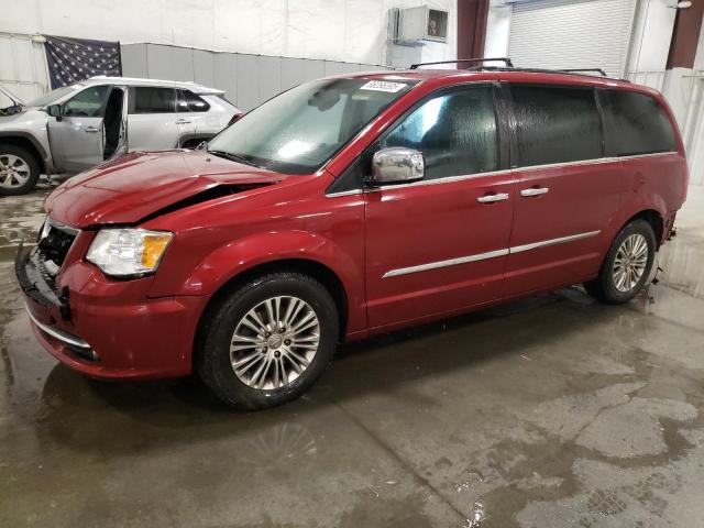 2C4RC1CG5DR660270 - 2013 CHRYSLER TOWN & COU TOURING L RED photo 1