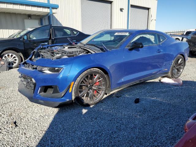 1G1FK1R68M0122802 - 2021 CHEVROLET CAMARO ZL1 蓝色 照片 1