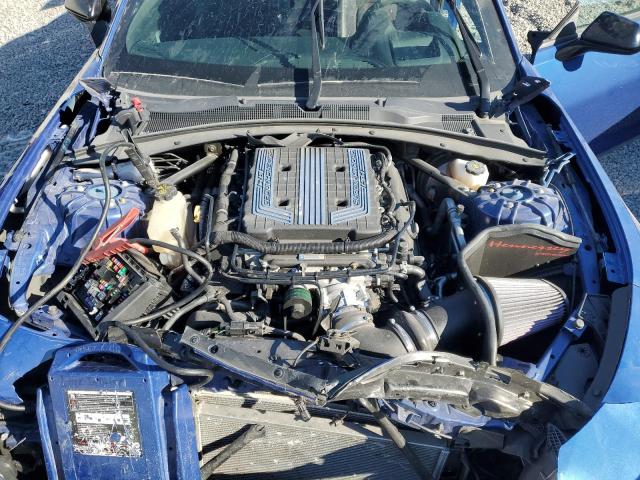 1G1FK1R68M0122802 - 2021 CHEVROLET CAMARO ZL1 蓝色 照片 11