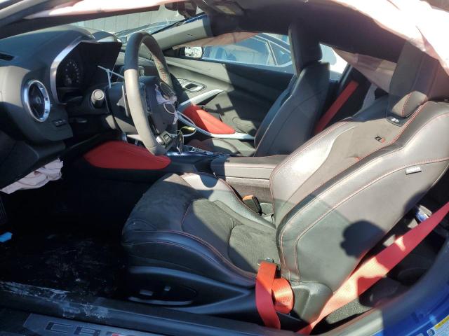 1G1FK1R68M0122802 - 2021 CHEVROLET CAMARO ZL1 蓝色 照片 7