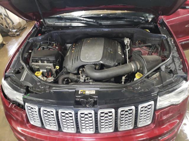 1C4RJFJT7JC398744 - 2018 JEEP GRAND CHER SUMMIT 勃艮第红 照片 11